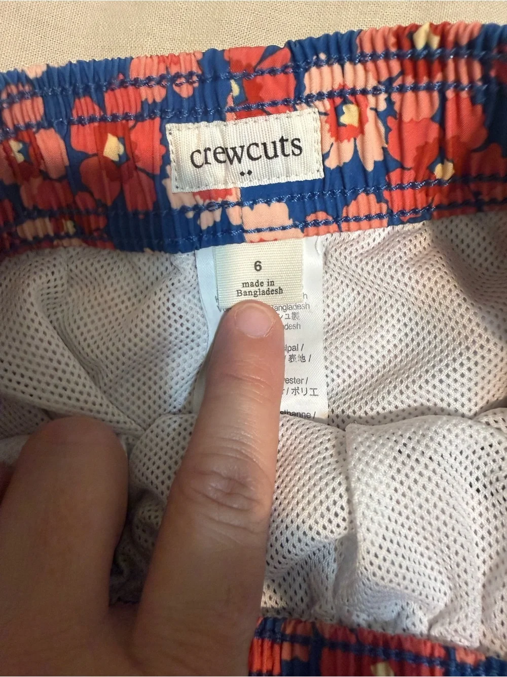 Crewcuts vibrant floral